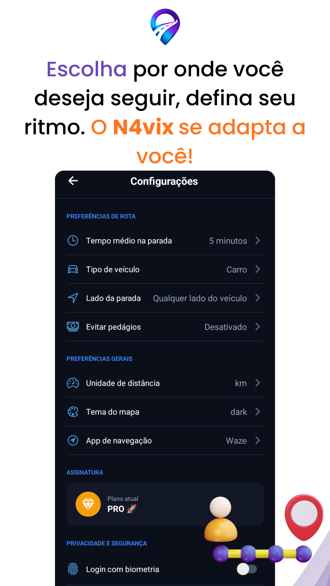 Configurações